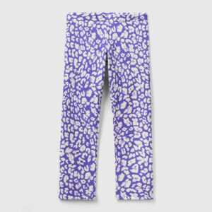 Benetton, Animalier-leggings, größe 3XL, Bunt, female