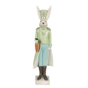 Caldine Dekofigur Figur Kaninchen 23cm Ostern Osterhase Deko Frühling