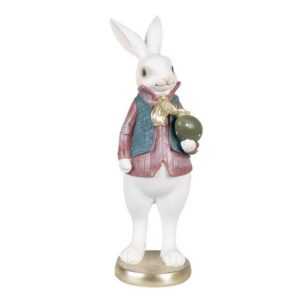 Caldine Dekofigur Figur Kaninchen 26cm Ostern Osterhase Deko