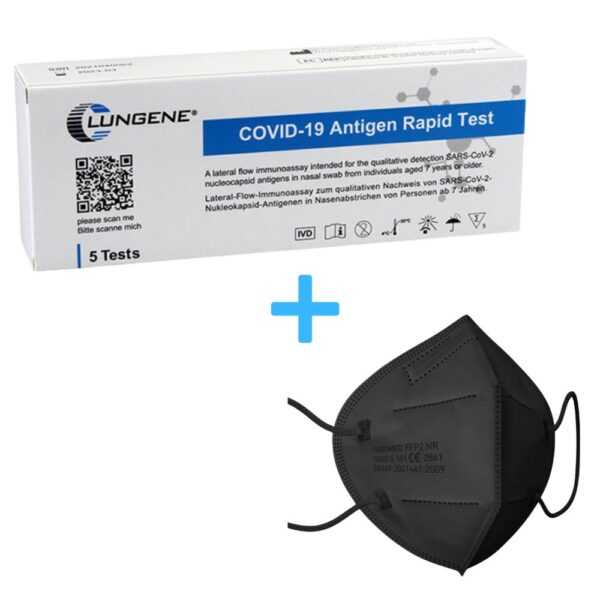 Clungene® Antigentest + Gratis Ffp2 Maske