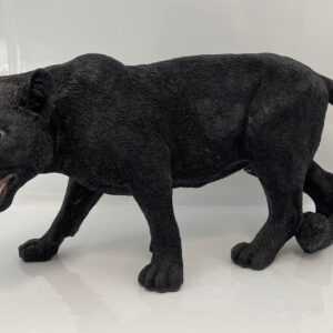 Dekofigur Panther stehend 36 x 38 x 76 cm