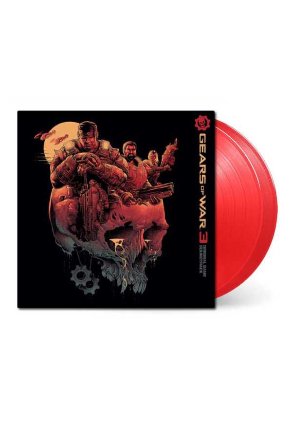 Gears Of War - Gears Of War 3 OST Remastered (Steve Jablonsky) Red - Colored 2 Vinyl