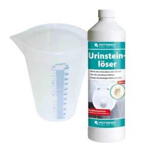 HOTREGA® Urinsteinlöser Konzentrat 1 L, Messbecher 1 L SET Reinigungskonzentrat
