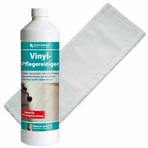 HOTREGA® Vinyl Pflegereiniger 1 Liter inkl. Microfasermopp Fussbodenreiniger