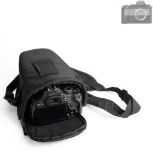 K-S-Trade Kameratasche für Panasonic Lumix DC-G9ll, Kameratasche Fototasche Schultertasche Umhängetasche Colt
