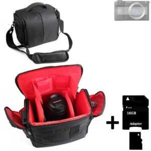 K-S-Trade Kameratasche für Sony Alpha 6700, Kameratasche Fototasche Umhängetasche Schultertasche Zubehör
