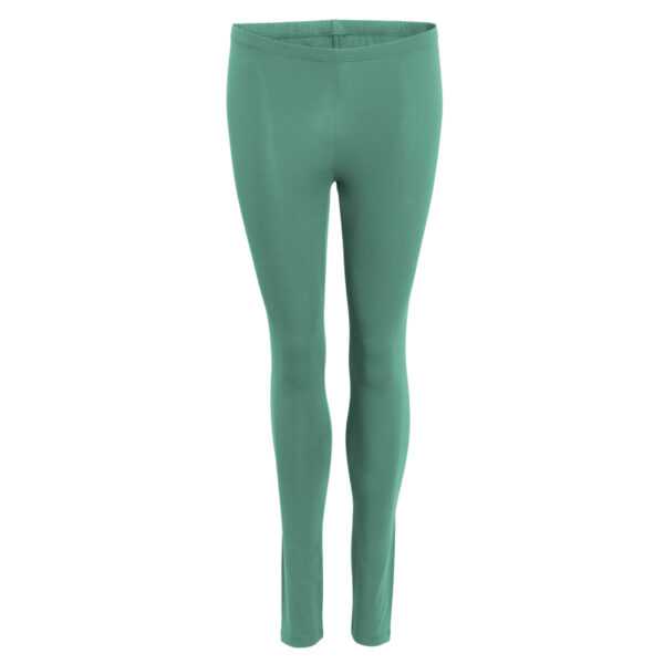 LIVING CRAFTS - Damen Leggings - Grün (93% Bio-Baumwolle; 7% Elasthan), Nachhaltige Mode, Bio Bekleidung