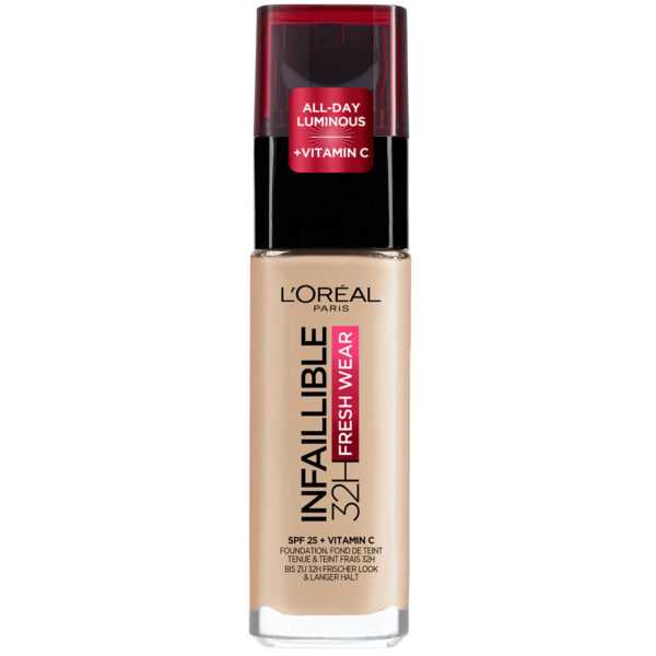 L'Oréal Paris Infallible 24hr Freshwear Liquid Foundation (หลากหลายเฉดสี) - 130 True Beige