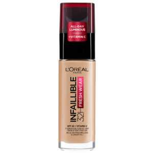 L'Oréal Paris Infallible 24hr Freshwear Liquid Foundation (หลากหลายเฉดสี) - 145 Beige Rose