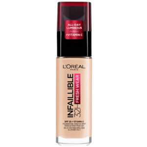 L'Oréal Paris Infallible 24hr Freshwear Liquid Foundation (หลากหลายเฉดสี) - 20 Ivory