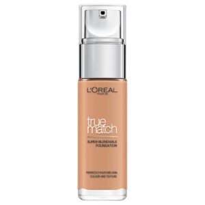 L'Oreal Paris True Match Liquid Foundation with SPF and Hyaluronic Acid 30ml (เฉดสีต่างๆ) - 4.5N True Beige