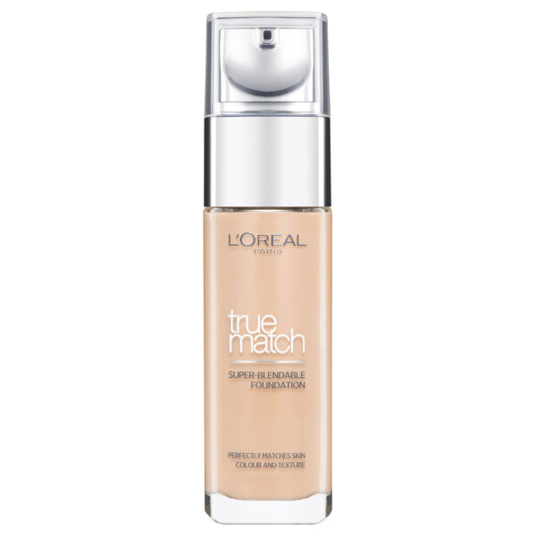 L'Oreal Paris True Match Liquid Foundation with SPF and Hyaluronic Acid 30ml (เฉดสีต่างๆ) - 5N Sand