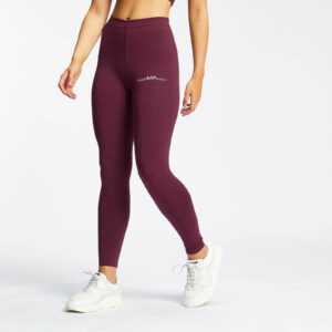 MP Damen Mini-Mark-Grafik-Leggings - Merlot - XS