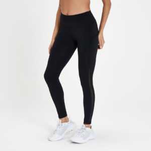 MP Damen Power Mesh Leggings - Schwarz - S