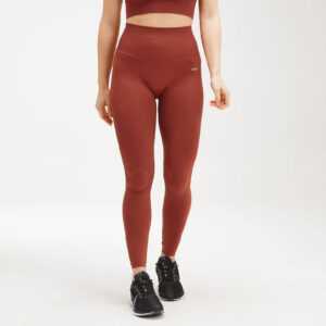 MP Women's Shape Seamless Ultra Leggings - Burnt Red - XXS