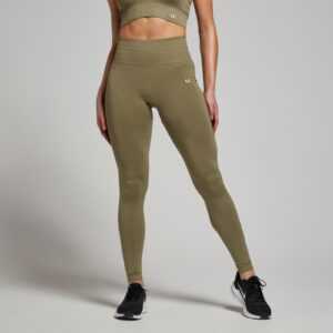 MP Women's Tempo Seamless Leggings - Light Olive - XXL