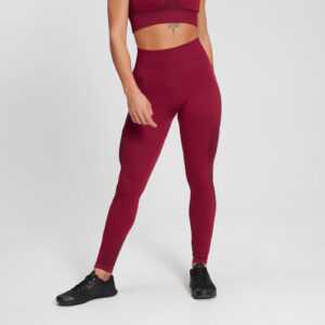 MP Women's Training Ribbed Seamless Leggings - Plum - M