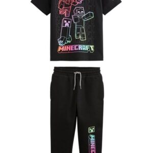 Next T-Shirt & Shorts Minecraft Jogginghose und T-Shirt (2-tlg)
