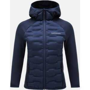 PEAK PERFORMANCE Damen Sweatshirt W Argon Hybrid Hood-BLUE SHADOW