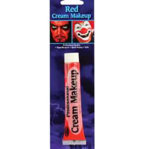 Professionelles Cream Make Up rot Rote Karnevals Schminke