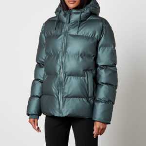 Rains Nylon Puffer Jacket - M