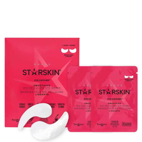 STARSKIN Eye Catcher™ Smoothing Coconut Bio-Cellulose Second Skin Eye Mask (2 ชิ้น)