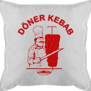 Shirtracer Dekokissen Original Döner Kebab Logo, Karneval & Fasching - Kissen