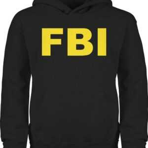 Shirtracer Hoodie FBI Kostüm Karneval & Fasching