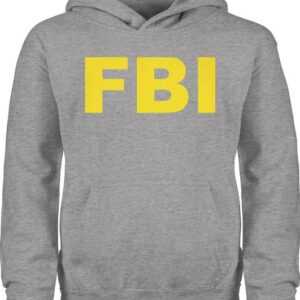 Shirtracer Hoodie FBI Kostüm Karneval & Fasching