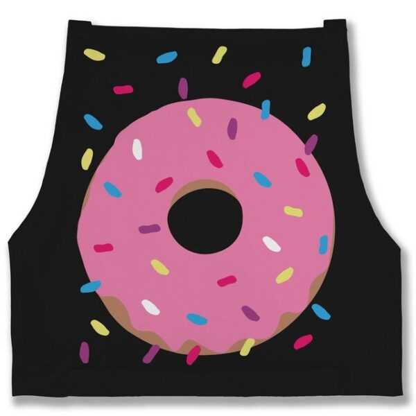 Shirtracer Kochschürze Donut Kostüm, (1-tlg), Karneval & Fasching