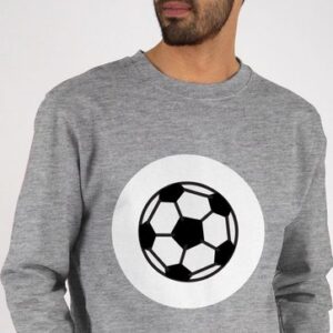 Shirtracer Sweatshirt Glücksbär Fußball Motiv Fuballer Geschenk Soccer (1-tlg) Karneval & Fasching
