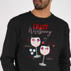 Shirtracer Sweatshirt Lillet Wildberry Rezept Lustiges Geschenk Lilletfan Wildberry Lillet F (1-tlg) Karneval & Fasching