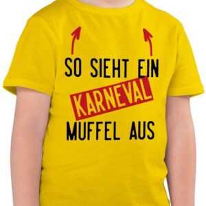 Shirtracer T-Shirt Karneval Muffel Karneval & Fasching