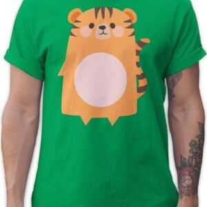 Shirtracer T-Shirt Kostüm Fasching Tiger Karneval & Fasching