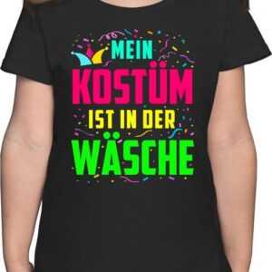 Shirtracer T-Shirt Mein zu Kostüm ist in der Wäsche Karneval & Fasching