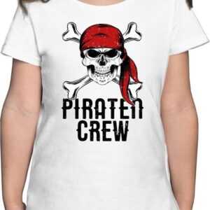 Shirtracer T-Shirt Piraten Crew Karneval & Fasching