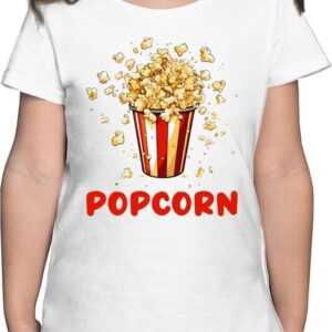 Shirtracer T-Shirt Popcorn Fan Popcornverkleidung Filmliebhaber Pop-Corn Karneval & Fasching