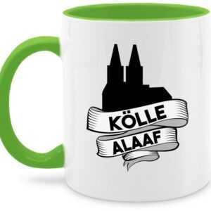 Shirtracer Tasse Kölle Alaaf Kölner Dom - Köln Helau Jecken Jeck, Keramik, Karneval und Fasching Deko