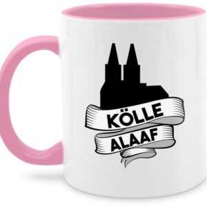 Shirtracer Tasse Kölle Alaaf Kölner Dom - Köln Helau Jecken Jeck, Keramik, Karneval und Fasching Deko