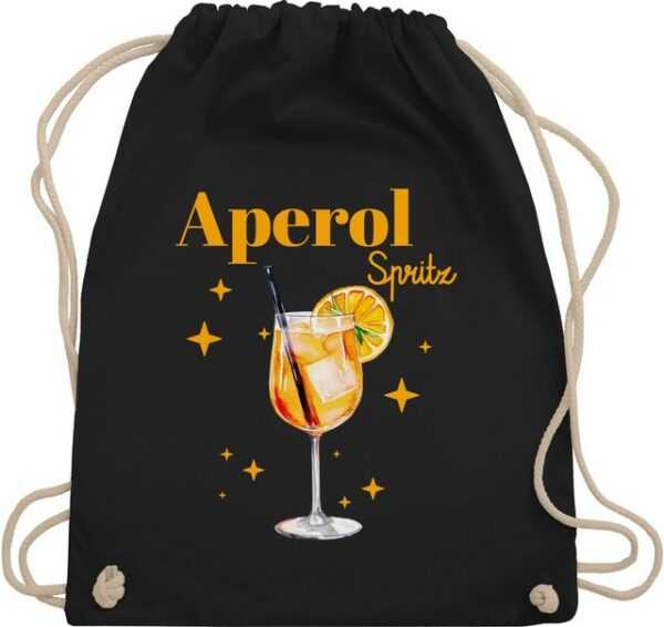 Shirtracer Turnbeutel Aperol Spritz Kostüm Aperoli Aperollin Freundin Spritztour, Karneval & Fasching