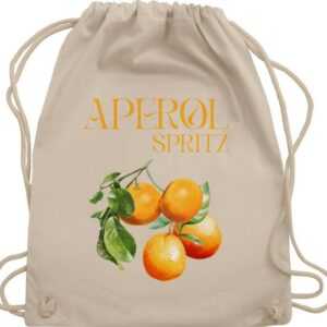 Shirtracer Turnbeutel Aperol Spritz Orangen Aperol Kostüm, Karneval & Fasching