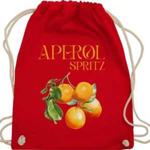 Shirtracer Turnbeutel Aperol Spritz Orangen Aperol Kostüm, Karneval & Fasching