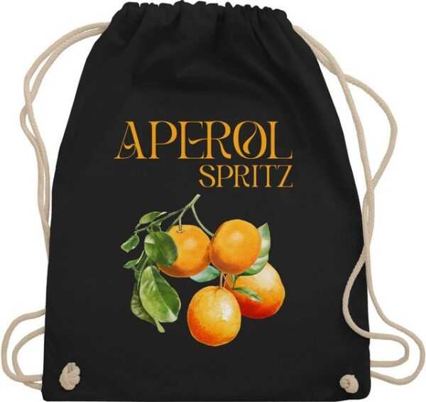 Shirtracer Turnbeutel Aperol Spritz Orangen Aperol Kostüm, Karneval & Fasching