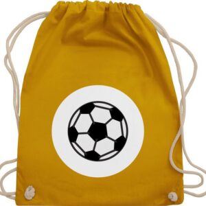 Shirtracer Turnbeutel Glücksbär Fußball Motiv Fuballer Geschenk Soccer, Karneval & Fasching