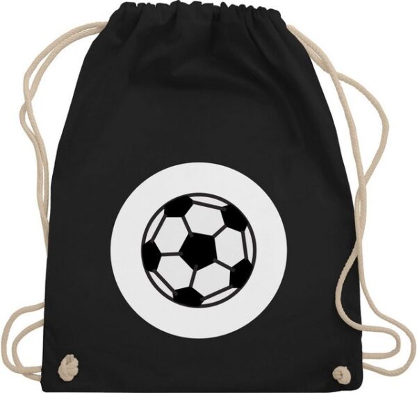 Shirtracer Turnbeutel Glücksbär Fußball Motiv Fuballer Geschenk Soccer, Karneval & Fasching