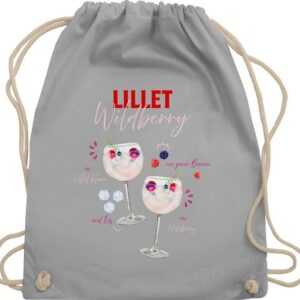 Shirtracer Turnbeutel Lillet Wildberry Rezept Lustiges Geschenk Lilletfan Wildberry Lillet F, Karneval & Fasching