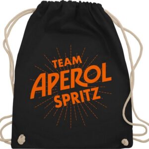 Shirtracer Turnbeutel Team Aperol Spritz JGA Mädelsabend Spritztour Aperol Geschenk, Karneval & Fasching