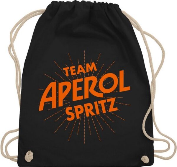 Shirtracer Turnbeutel Team Aperol Spritz JGA Mädelsabend Spritztour Aperol Geschenk, Karneval & Fasching