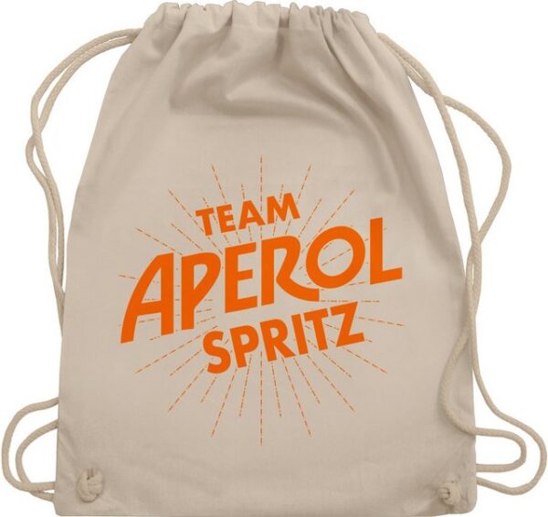 Shirtracer Turnbeutel Team Aperol Spritz JGA Mädelsabend Spritztour Aperol Geschenk, Karneval & Fasching