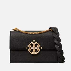 Tory Burch Women's Miller Small Flap Shoulder Bag - Black